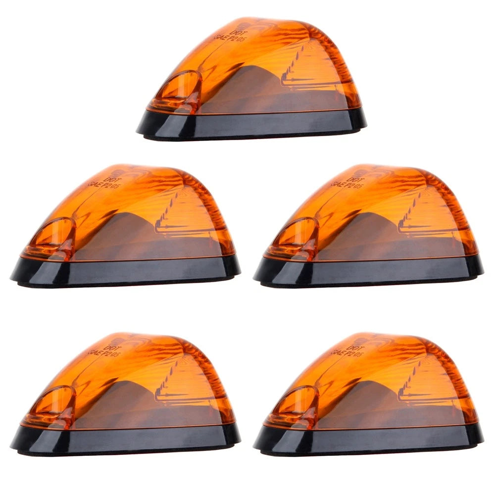 5x Amber 15442 Cab Marker Cover for Ford F-250 E-350 (1998–2017)