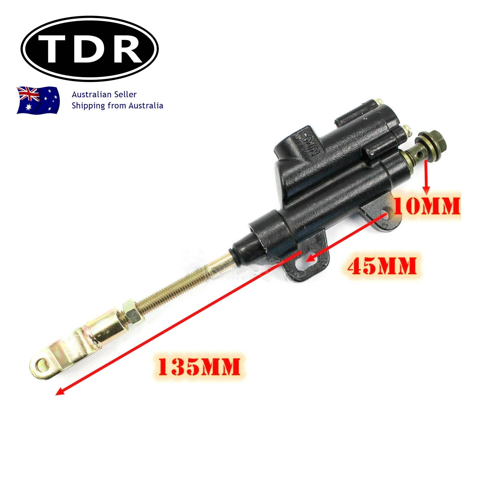 10mm Rear Hydraulic Brake Master Cylinder for ATV 110/125/150cc