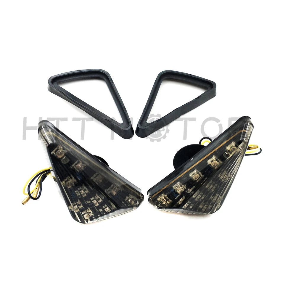 Smoke LED Flush Side Market Turn Signals for Honda CBR F4 600 929 954 1000 RR