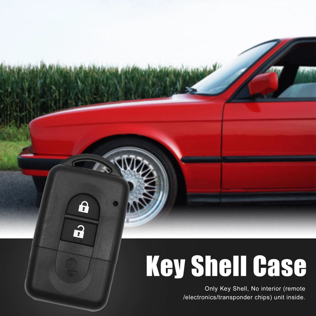 Key Fob Shell Case for Nissan Micra, Xtrail, Qashqai (2002–2023)