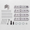 Set of 2 Heavy Duty Door Pivot Hinges for