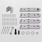 Set of 2 Heavy Duty Door Pivot Hinges for