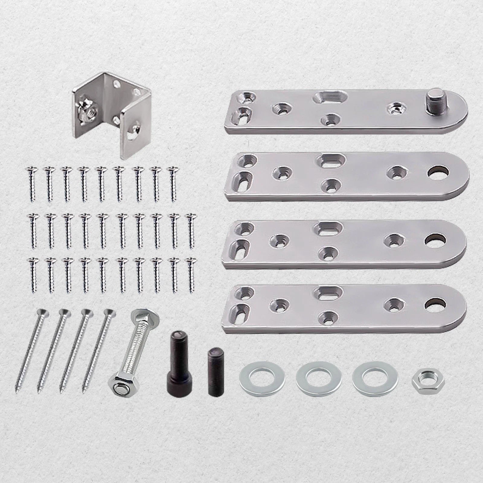 Set of 2 Heavy Duty Door Pivot Hinges for