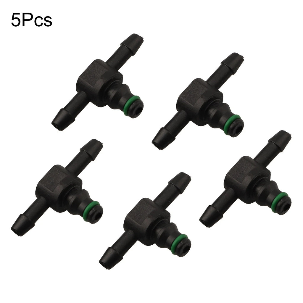 Set of 5 Diesel Injector Tube Oil Return Connection Parts for Bosch 110