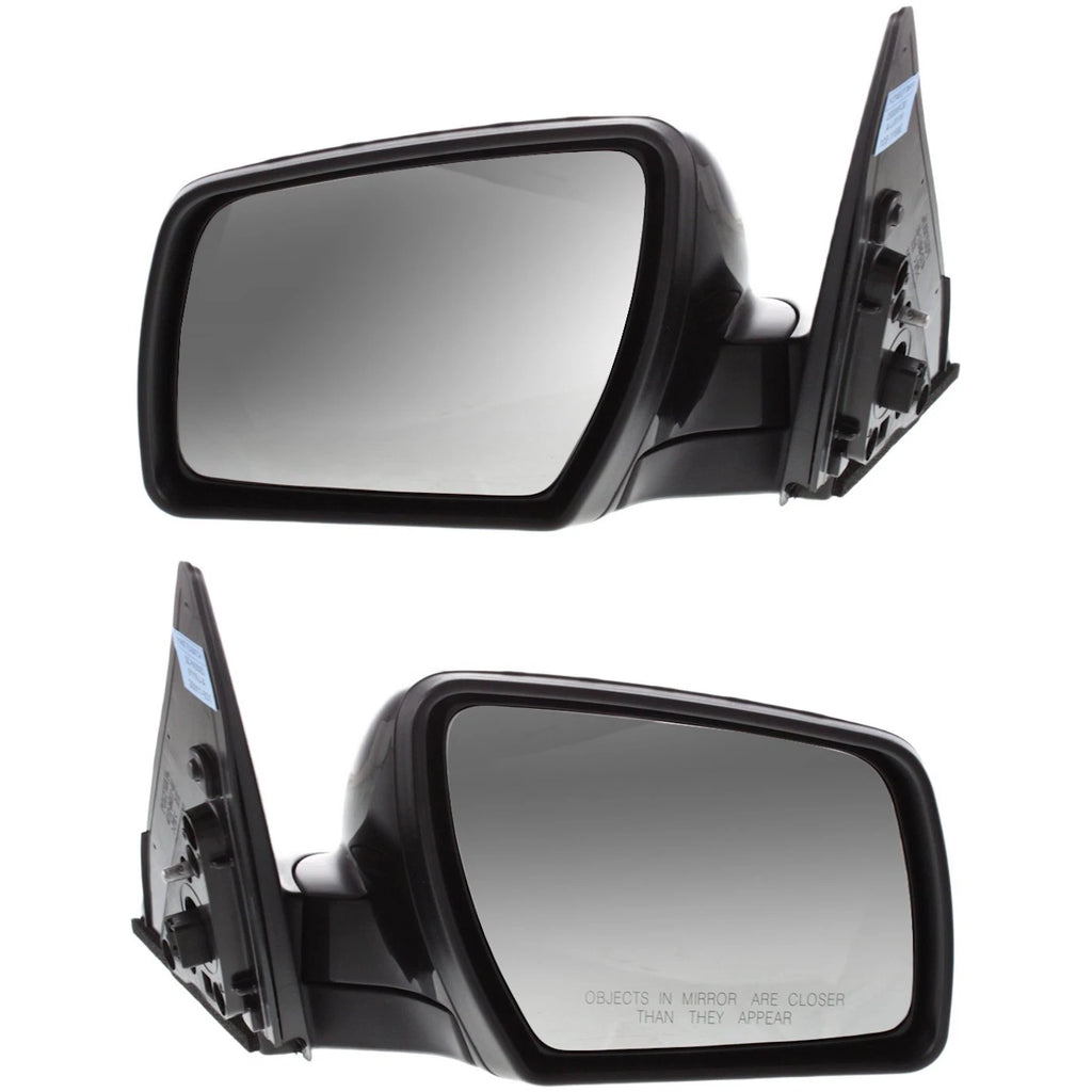 Power Mirrors for Kia Soul (2010–2011) - Manual Folding, Paintable Pair