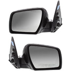 Power Mirrors for Kia Soul (2010–2011) - Manual Folding, Paintable Pair
