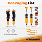 Coilovers for Mazda Mazda6 (2003–2007) Adjustable Height Suspension Kits
