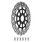 Black Front Rotor Disc for Harley-Davidson Road King (2008–2021) 299mm