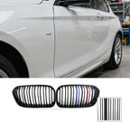 Dual Line M Style Grille for BMW 1 Series F20 F21 (2015–2017)