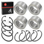 Front & Rear Wheel Bearings & Ring Clip for Polaris RZR (2011–2020)