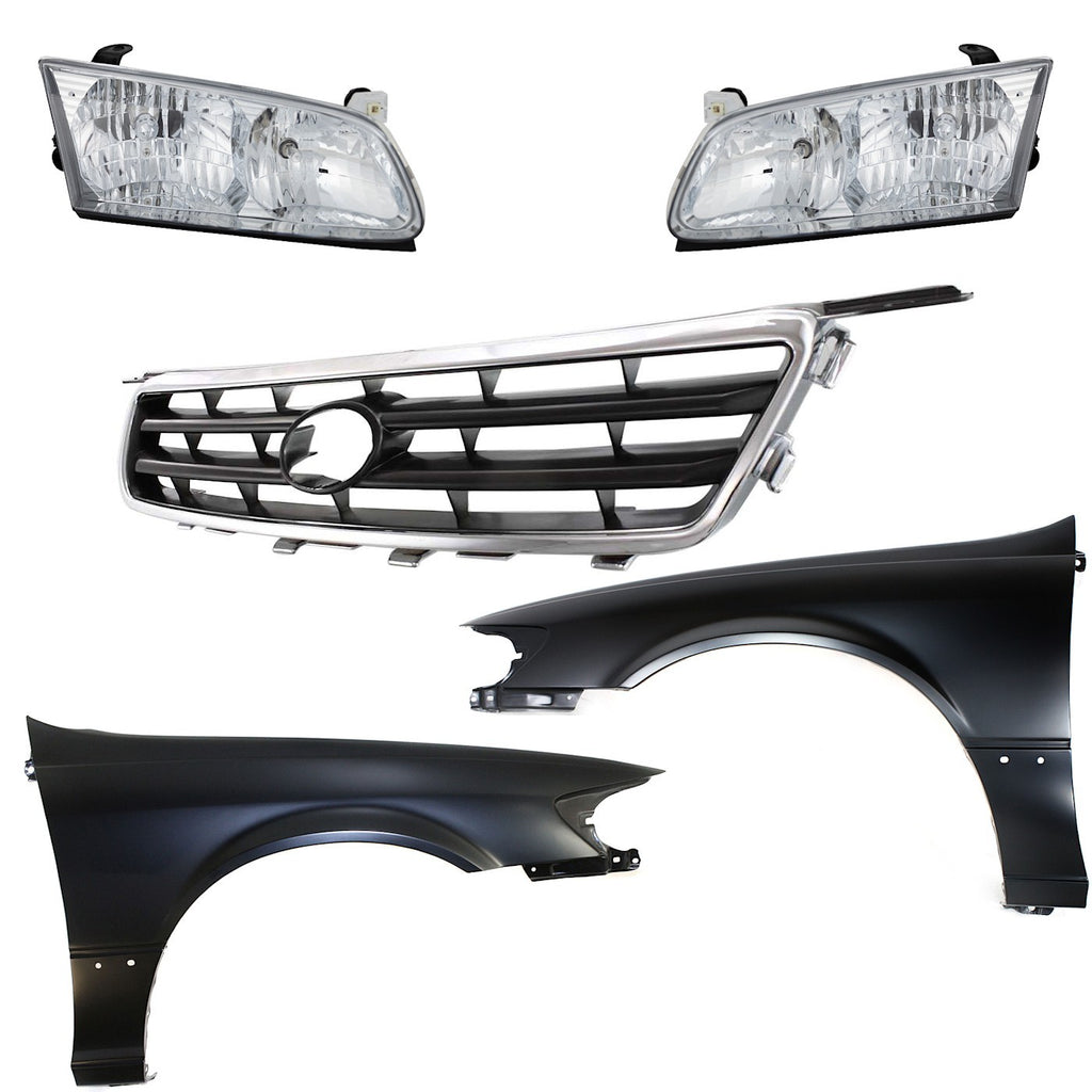Fender Kit for Toyota Camry (2000–2001) Primed Front Driver & Passenger