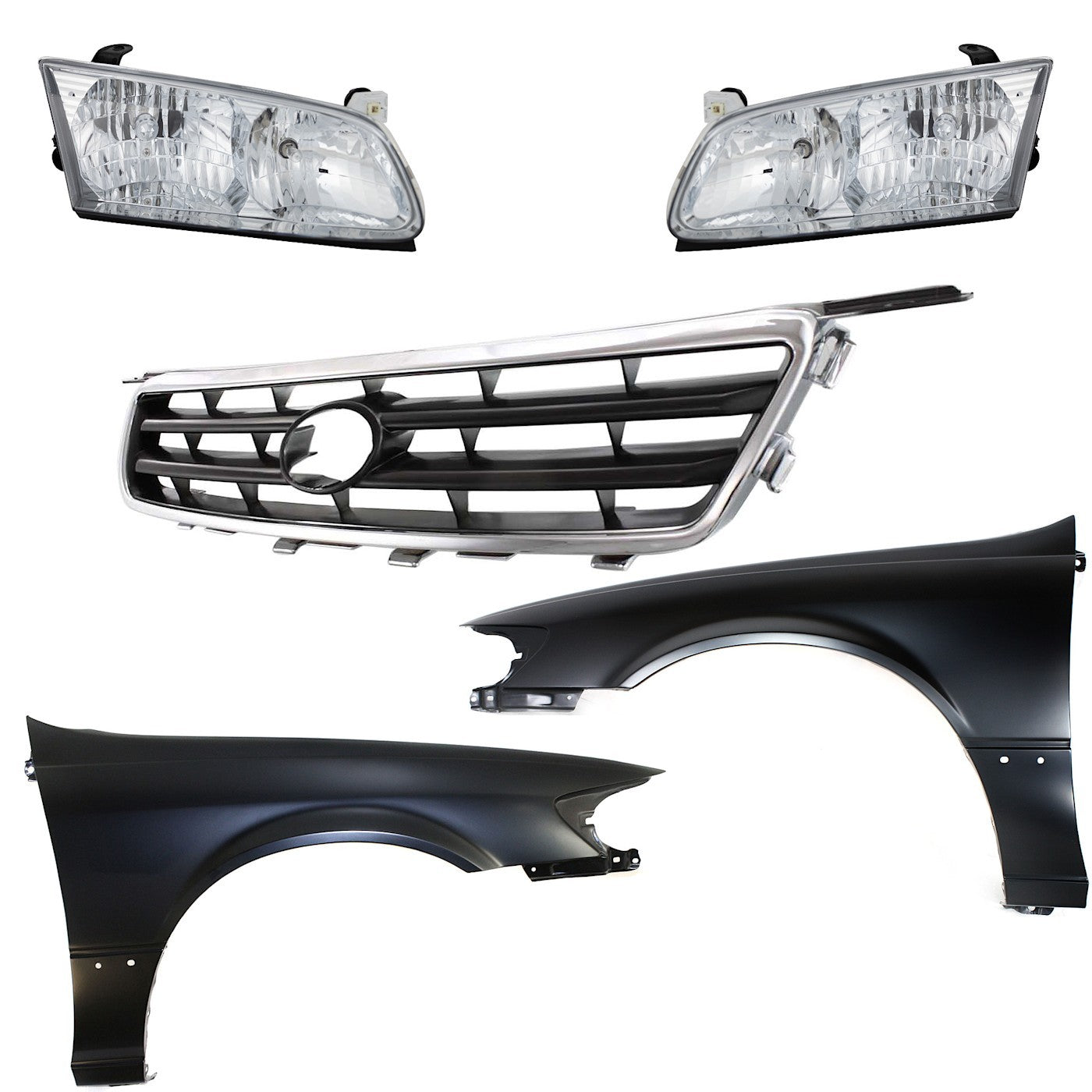 Fender Kit for Toyota Camry (2000–2001) Primed Front Driver & Passenger