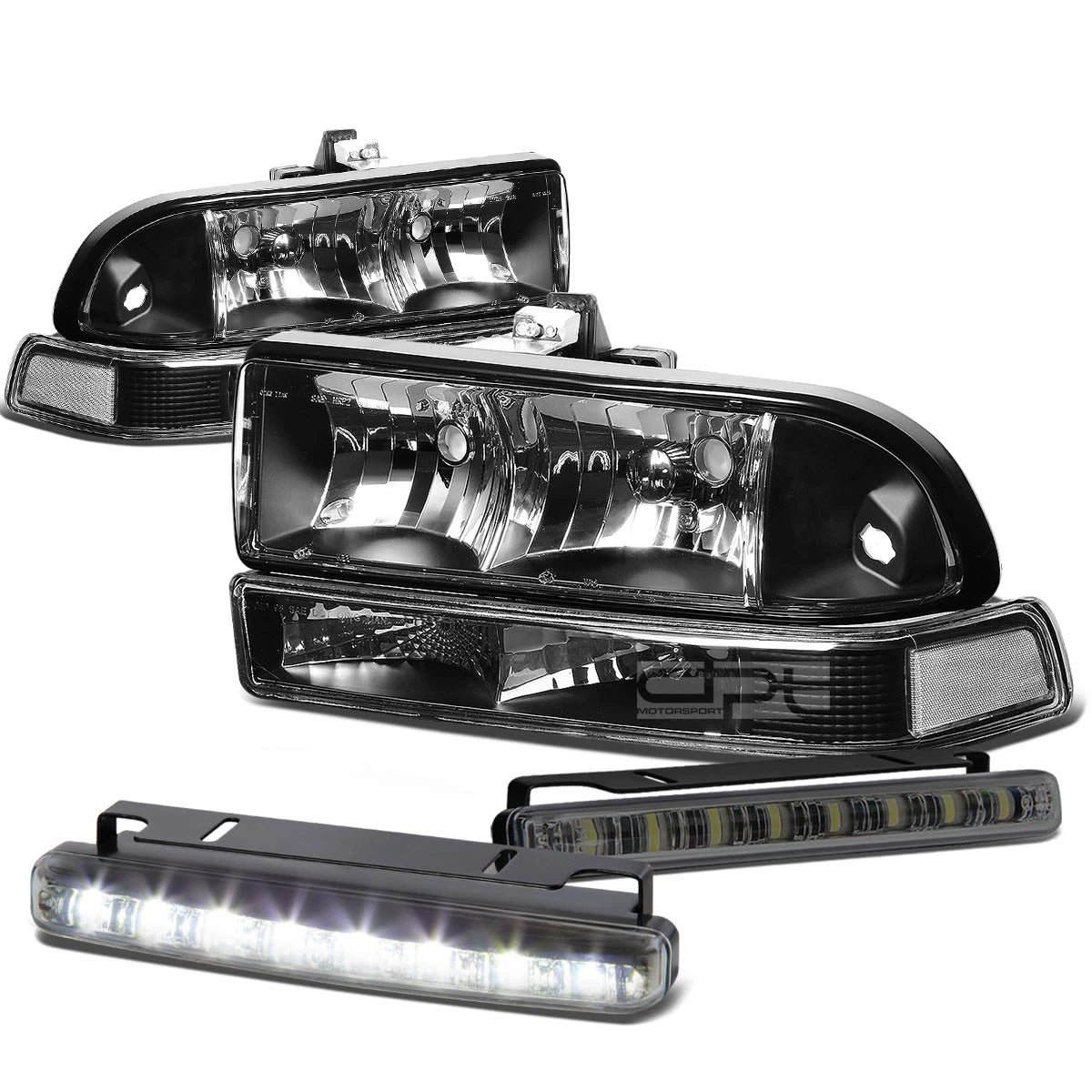 Smoked LED Fog Light Kit for S10/Blazer (1998–2004)