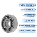 6303 Deep Groove Ball Bearing for Scooter Skateboard Wheel (17x47x14mm)