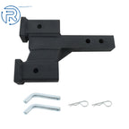 Dual Ball Hitch Extender Receiver for Trucks (Adjustable 2in Up 4in Down)