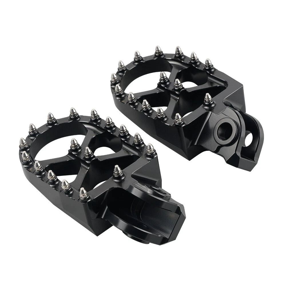 Billet Wide Foot Pegs for KTM 125 SX 250 350 450 SXF (1998–2015) Black