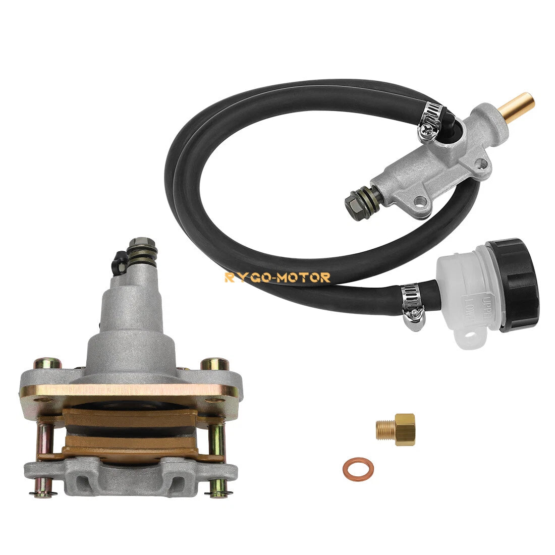 Rear Brake Caliper & Master Cylinder Set for Polaris Magnum 325 330 500 (1995–2002)