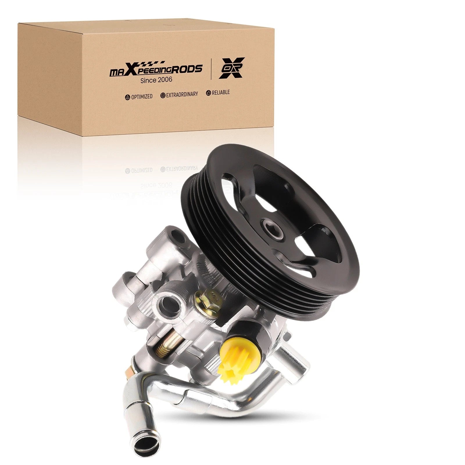 Power Steering Pump with Pulley for Chevy Prizm Toyota Corolla (1998–2002)