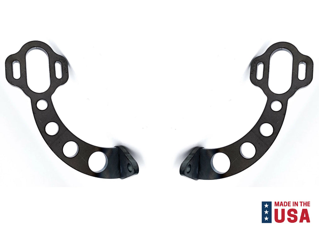 Tail Light Brackets Drilled Hole Pair for 1932 Ford (1932–1932)