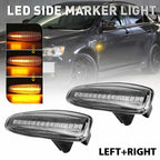 Amber LED Flowing Front Side Fender Light for Mitsubishi Lancer EVO X (2008–2015)