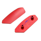 Set of 2 Red Mirror Block Off Plates for Suzuki GSXR1000 (2017–2024)