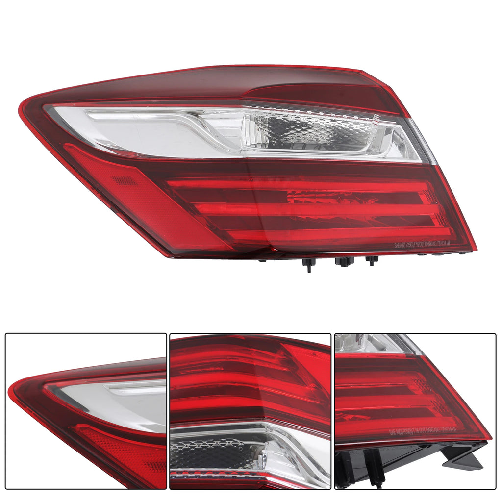 Tail Light Assembly for Honda Accord (2016-2017) Rear Driver Side