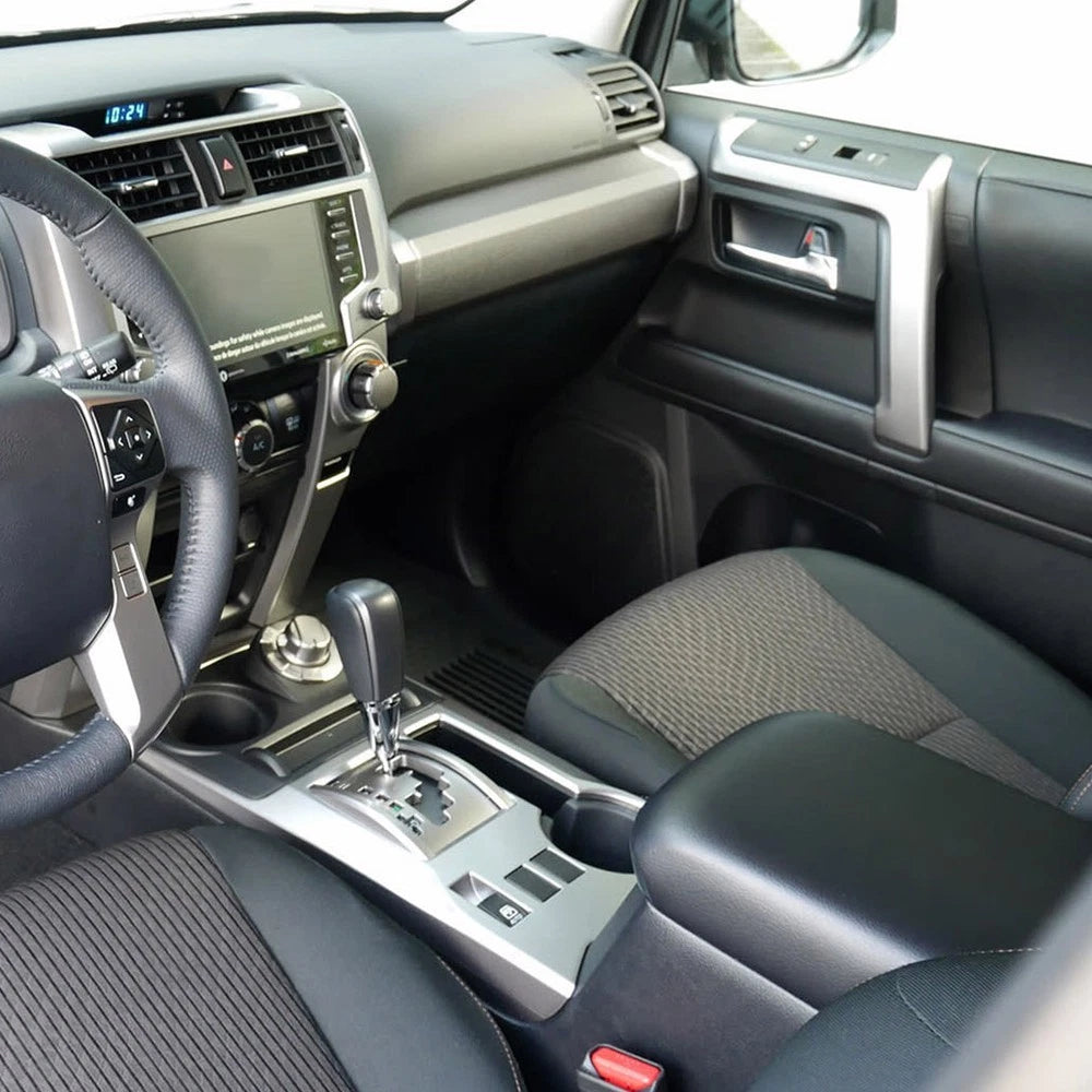 Center Console Lid Armrest Leather Cover for Toyota 4Runner (2010â2023)