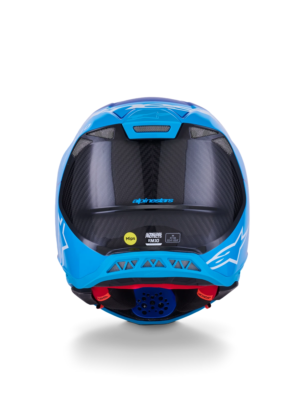 Alpinestars Supertech S M10 Flood Helmet for Offroad (2010–2023) Metallic Blue