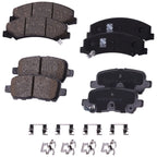 Set of 4 Brake Pads for Chevy Impala Limited (2014–2016)