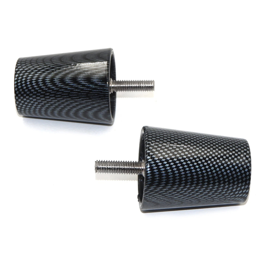 Set of 2 Handle Bar Ends Grip Ends for Suzuki GSXR 600 750 Yamaha R1 R6