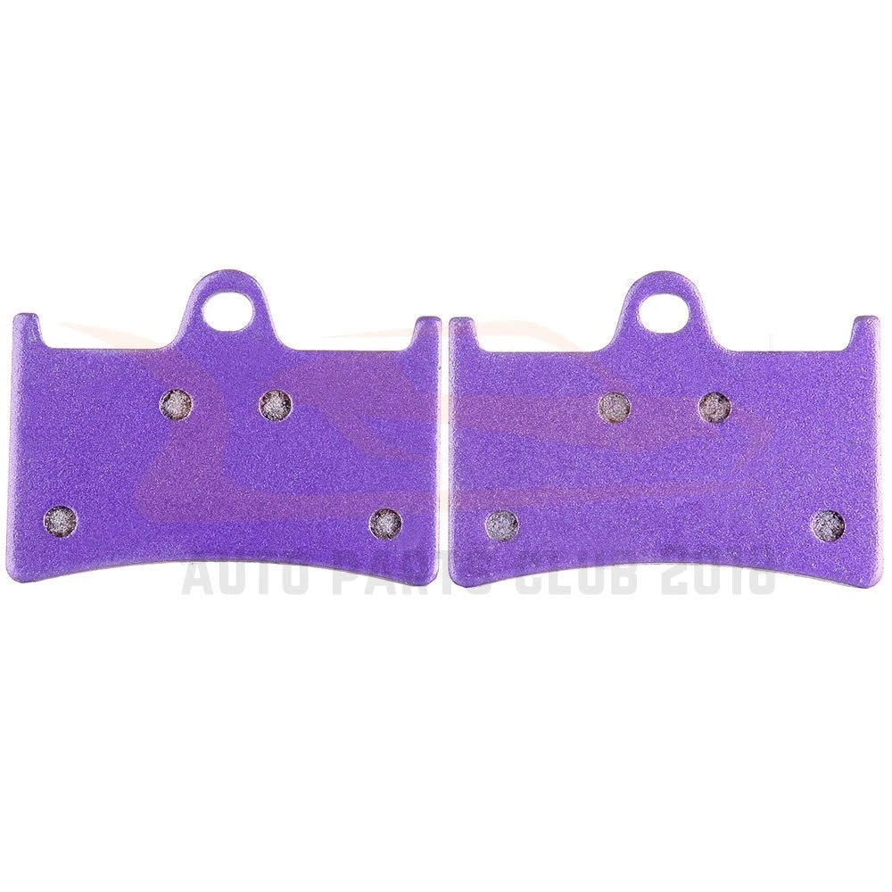 Set of 2 Front Carbon Fiber Brake Pads for Yamaha YZF-R6 (2005–2007) FZ1 (2006–2012)