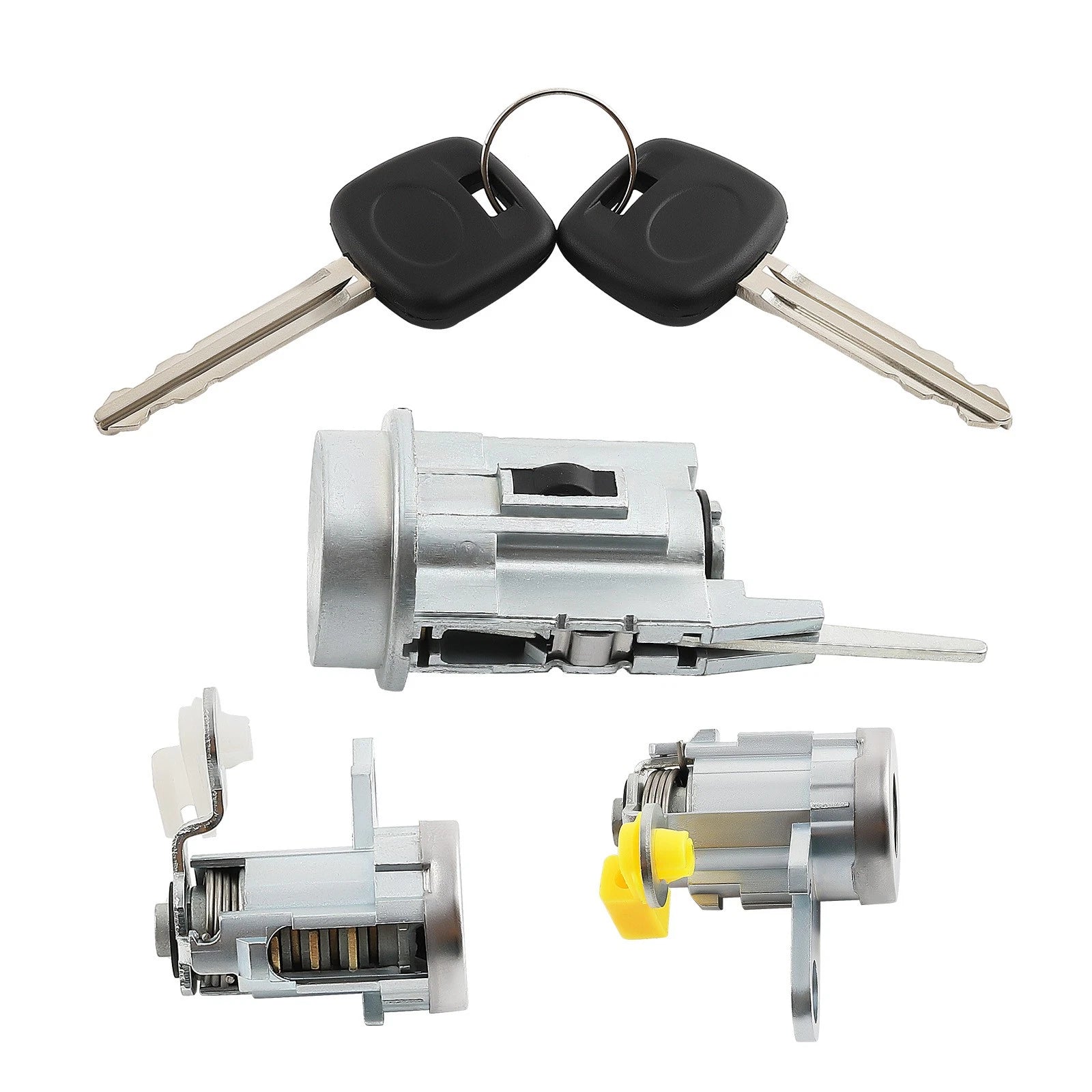 Door Lock Ignition Cylinder Keys Set for Toyota Tacoma Tundra (1995–2004)
