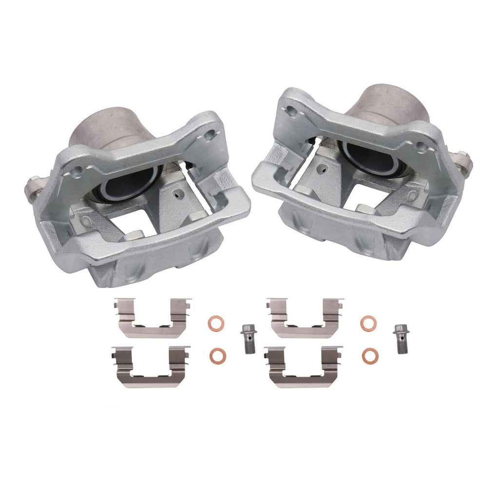 Pair Front Brake Calipers w/ Bracket for Kia Optima Hyundai Sonata (2011–2016)
