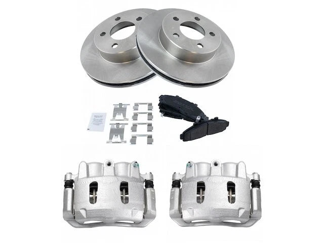 Front Brake Pad Rotor Caliper Set for Mazda B4000 (1998–2002) JF265MC