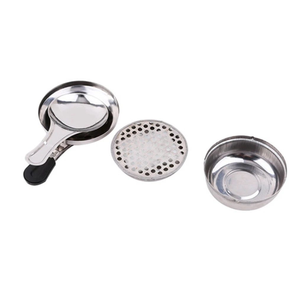 Camping Fondue Pot for Outdoor Use - Stainless Steel Chocolate Cheese Heat