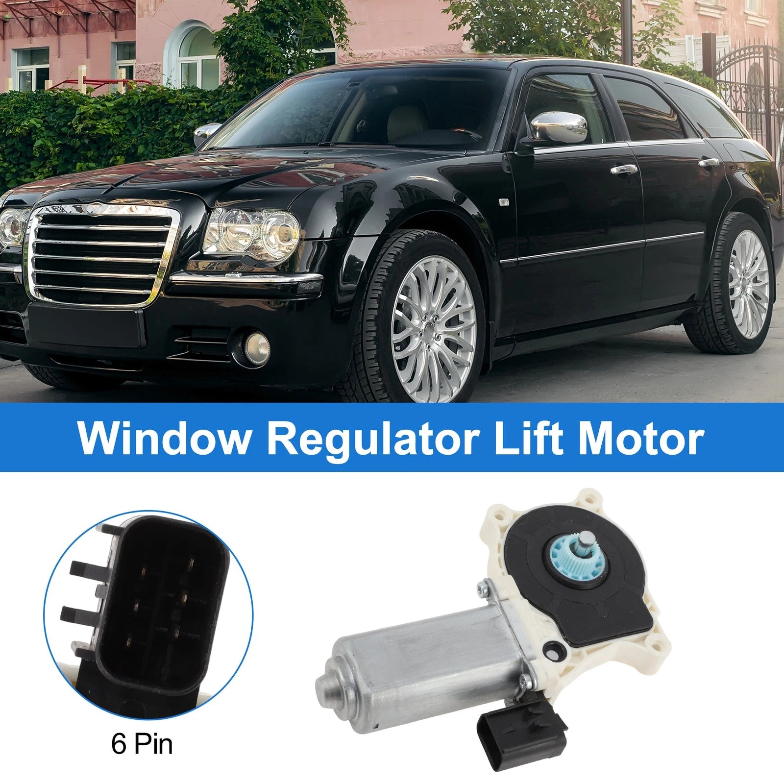 Right Front Power Window Regulator Lift Motor for Chrysler 300 (2005–2010)