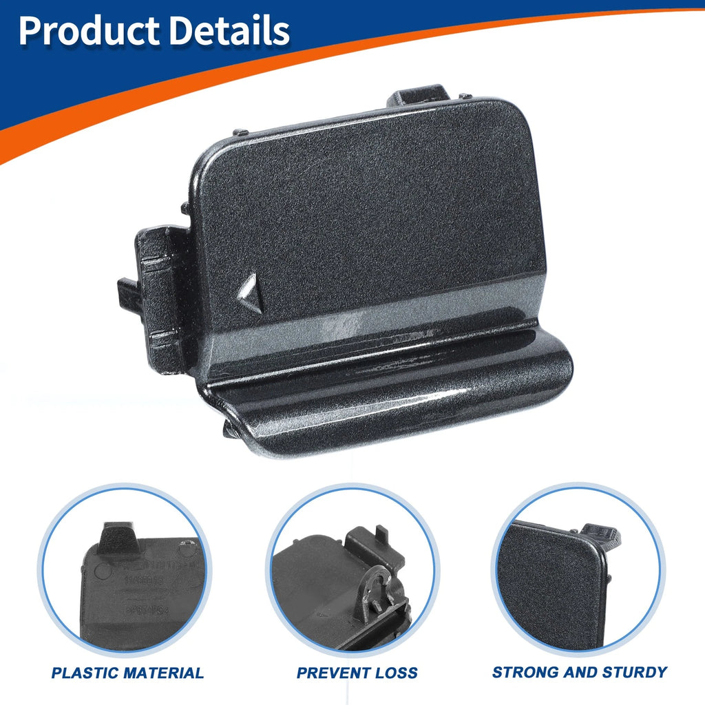 Rear Tow Hook Cover for BMW 528i 535i 550i (2008–2010) No. 51127178183 Gray