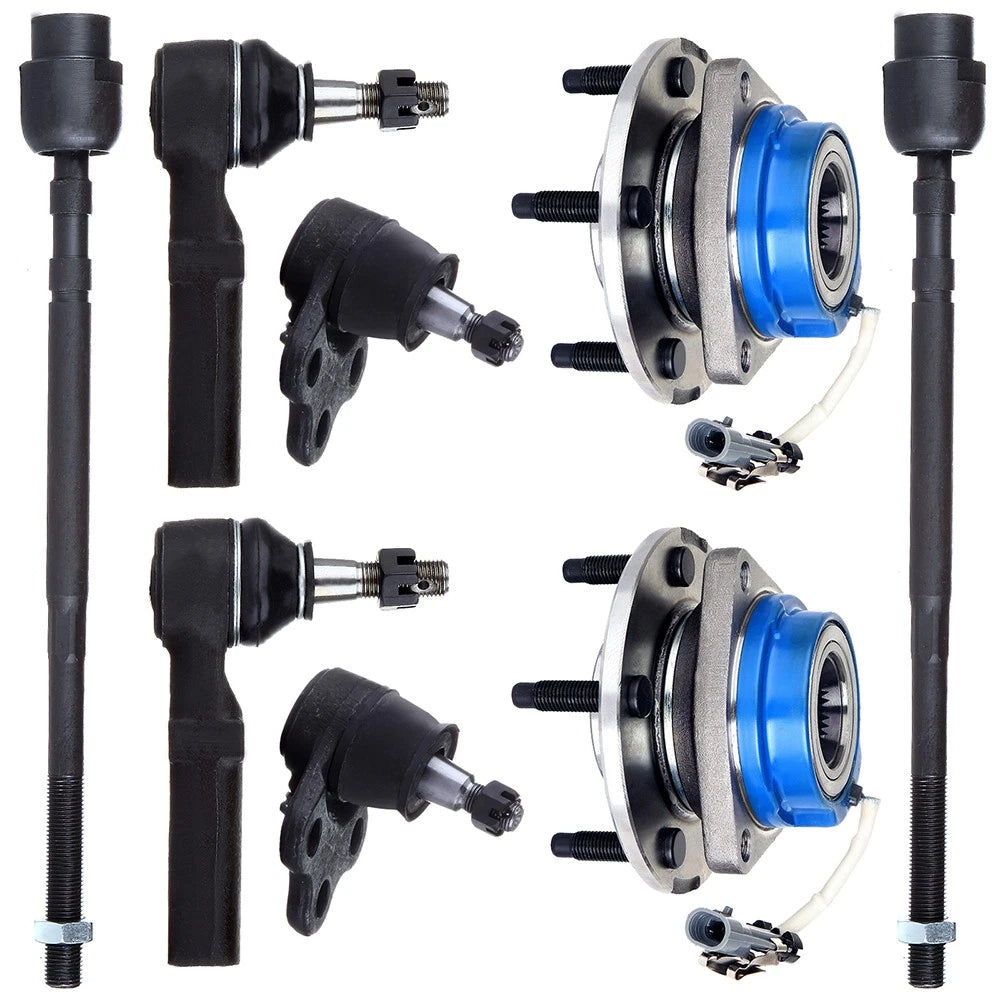 Front Lower Ball Joint Tie Rods Wheel Hub Bearing for Buick LaCrosse (2005–2007)