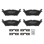 Set of 4 Rear Ceramic Brake Pads for Lincoln Navigator (2018–2022) Ford F-150 (2015–2020)