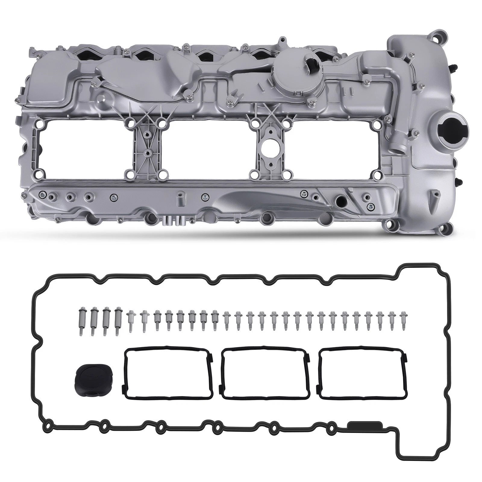 Valve Cover with Gasket Kit for BMW X3 X5 335i 535i (2007–2016)