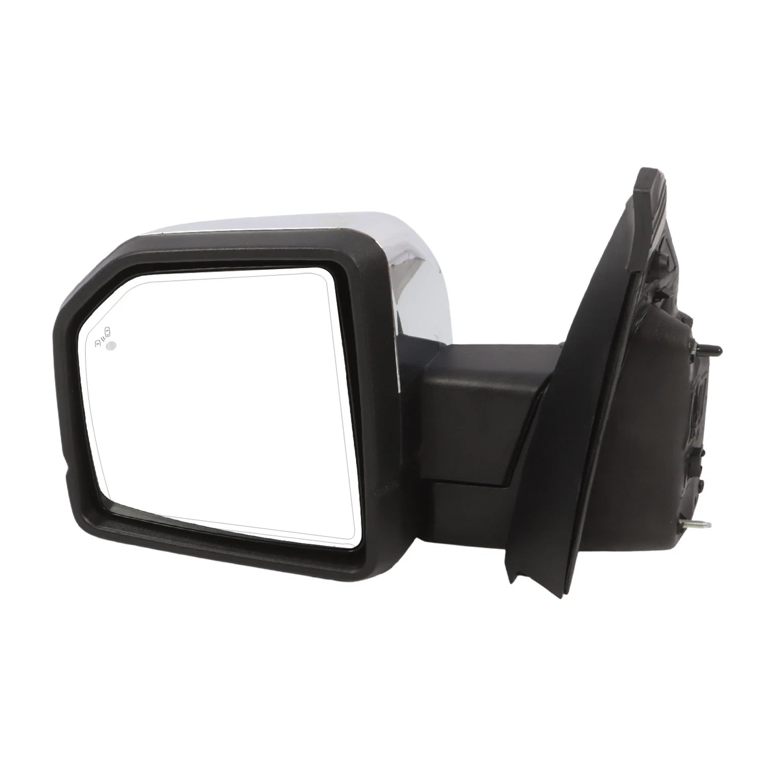 Power Mirror Driver Side LH for Ford F-150 (2015–2021) Heated Signal Light Chrome