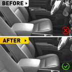 2X Front Door Armrest Cover for Honda Ridgeline (2006–2014) Leather Gray