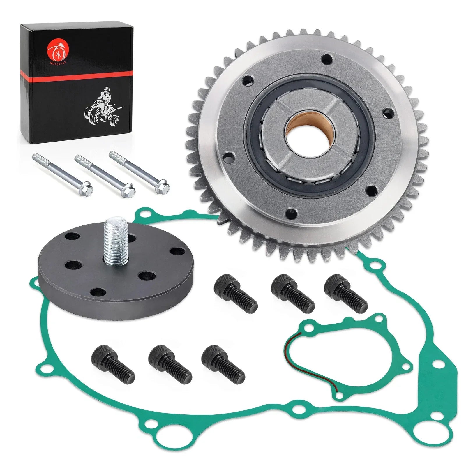 Starter Clutch Gear One Way Bearing Kit for Yamaha YFM660R Raptor (2001–2005)