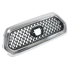 Front Upper Grille Assembly for Toyota Tacoma (2016-2021) Chrome Gray