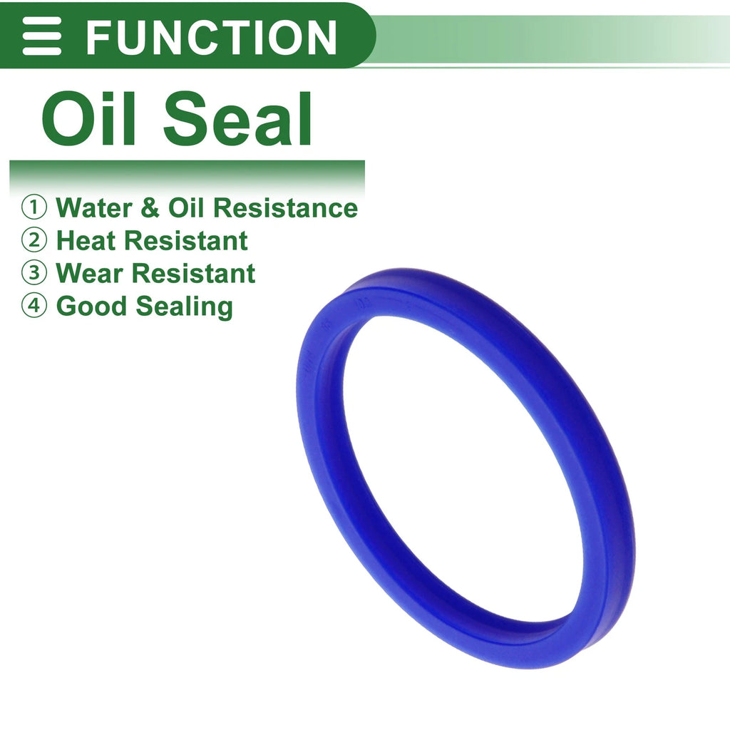 Set of 5 Oil Seal Rotary Shaft Seal 85x100x9mm High Pressure TPU