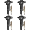 4X Ignition Coils and Spark Plugs Kit for Hyundai Tucson 2014–2021 2.0L