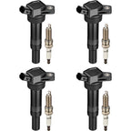 4X Ignition Coils and Spark Plugs Kit for Hyundai Tucson 2014–2021 2.0L
