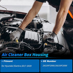 Air Filter Cleaner Box Housing for Hyundai Elantra (2017–2020) No. 28220F2000