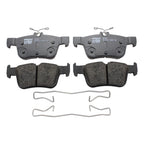 DuraGo Rear Rotors & TRW Pro Ceramic Disc Brake Pads Kit for Escape Fusion MKC MKZ (2013–2020)
