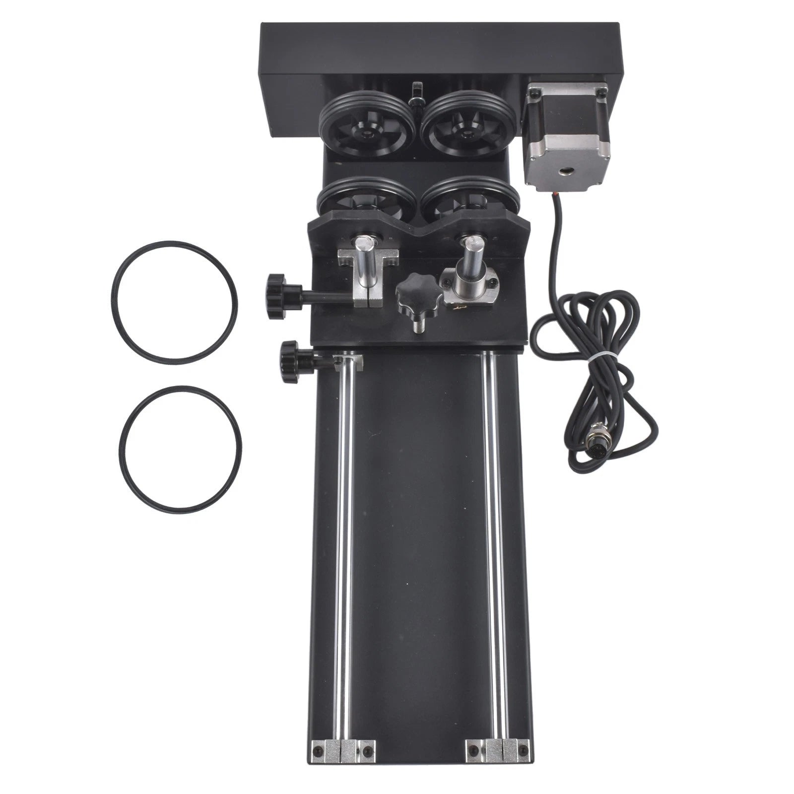 4-Wheel Rotary Axis Attachment for CO2 Engraver (50W–130W)